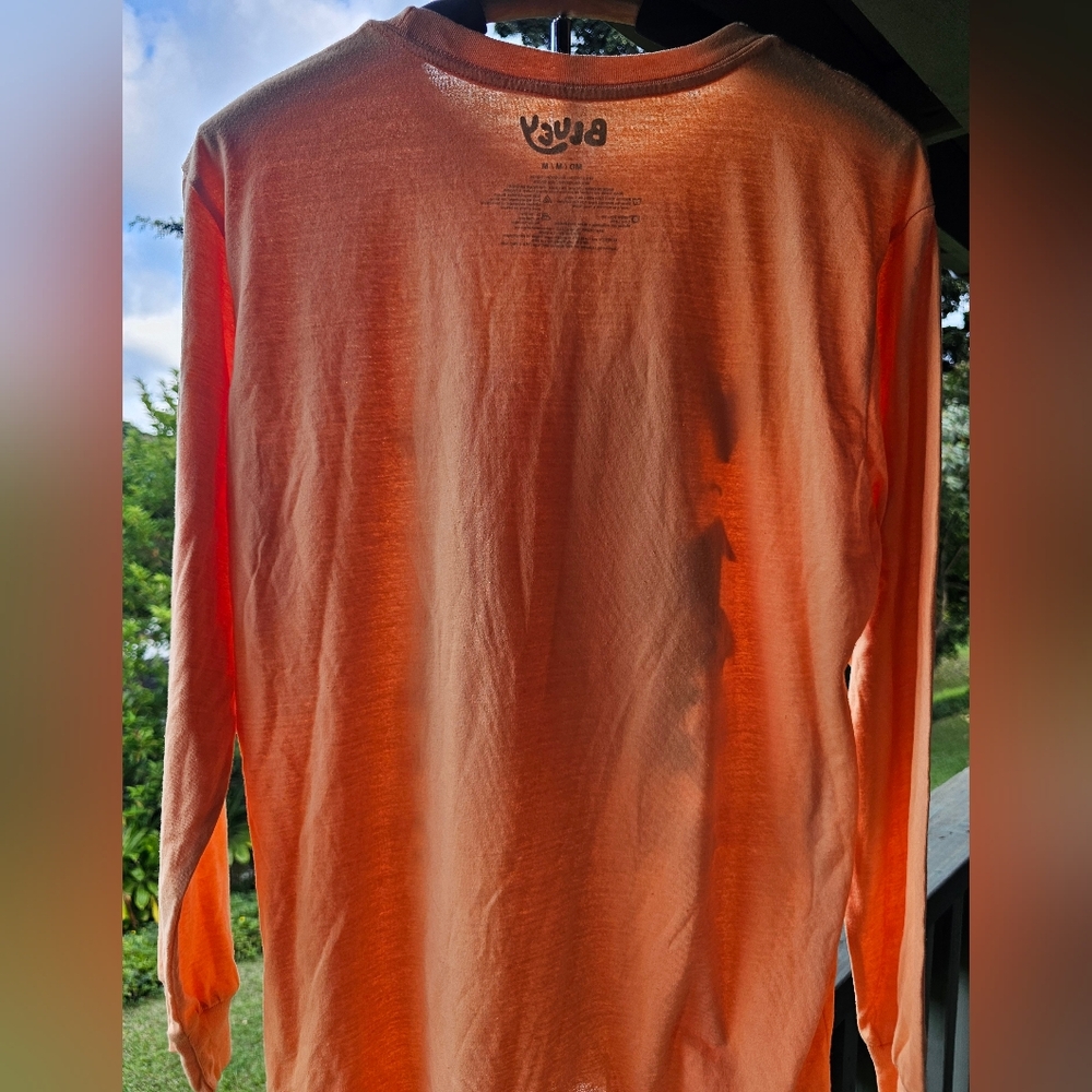 Bluey Halloween Fangtastic T-Shirt Mens Long Sleeve - Picture 2 of 5